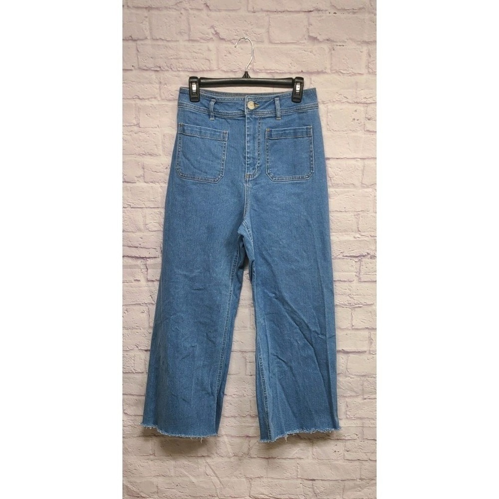 Every Classic Denim Wide Leg Jeans Size 8